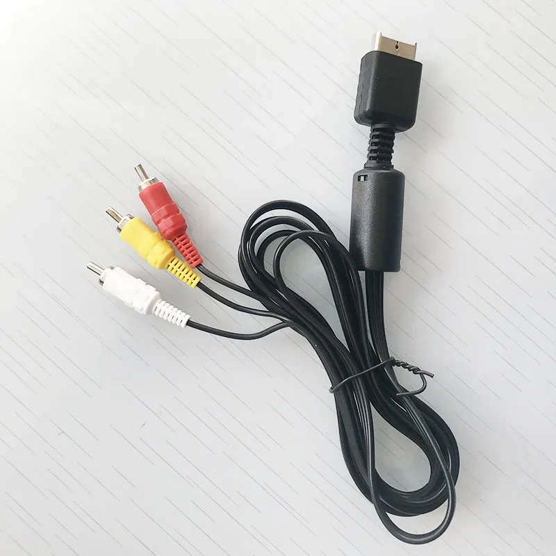 1 8 м AV кабель RCA для PS2 PS3 TV lead Sound Video Playstation 2 3 180 см системный аудио видео |