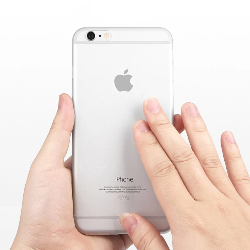 Ультратонкий Тонкий прозрачный матовый чехол для iphone 11 Pro Max 7 8 Plus 6 6S X Xs Xr 5 5S SE
