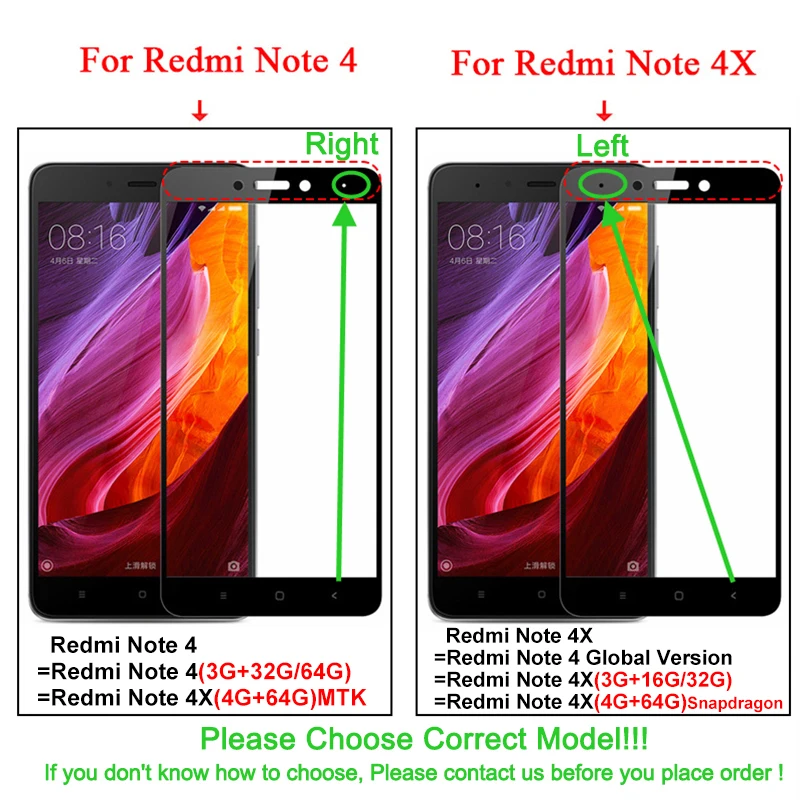 Для Xiaomi Redmi Note 4X защита экрана TOPK HD прозрачное закаленное стекло с полным