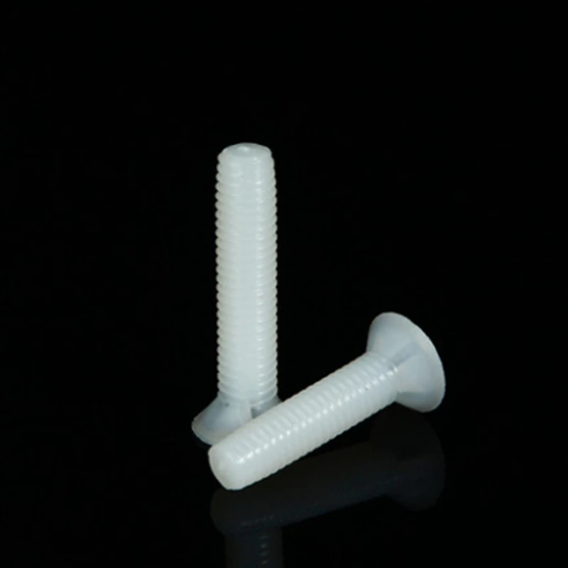 10pcs/lot Nylon screw plastic countersunk head cross bolt M5-M6-M8 | Обустройство дома