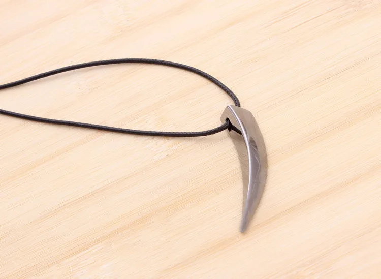 Модное мужское колье LEMOER в стиле панк храбрости из нержавеющей стали с волчьими