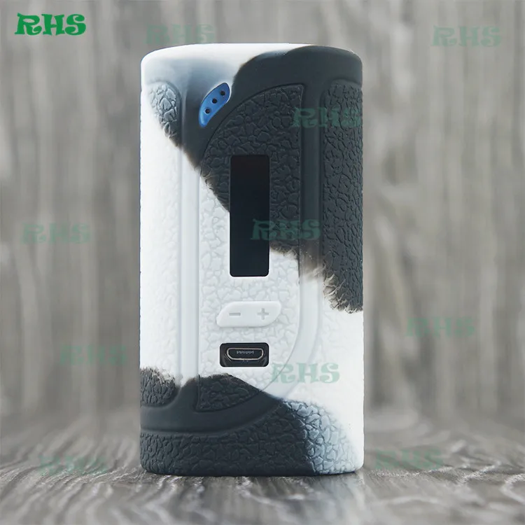 black white RHS электронная сигарета силиконовый пылезащитный чехол для 220W iKonn 220, 3.5ohm 2 мл/4 мл iKonn 220 стартовый набор - Цвет: black white