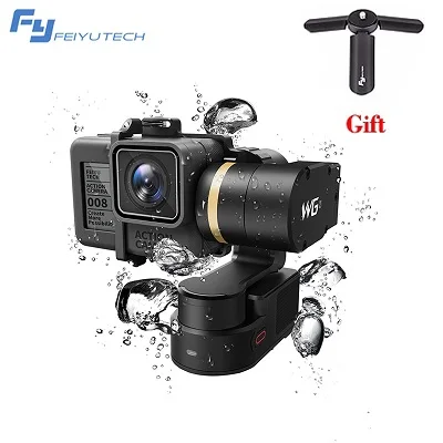 Feiyu FY WG2X 3-осевой переносной Водонепроницаемый Gimbal для GoPro Hero 5 4 Session PK FY WG/WG Мини Стабилизатор новое поступление - Цвет: Wg2