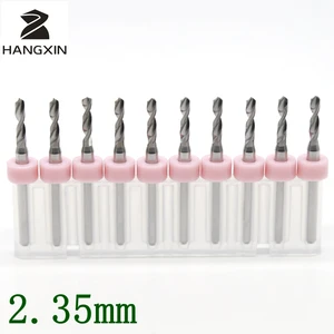 10 шт., набор фрез из карбида вольфрама, 2,35 мм