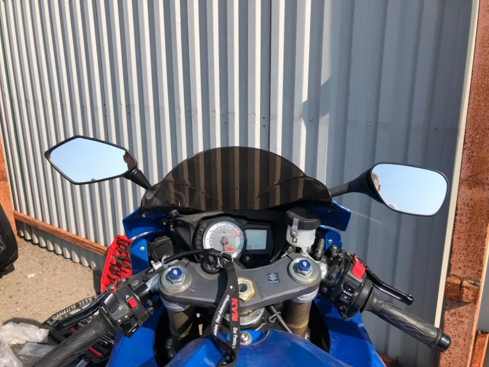 Универсальный Спортбайк боковое зеркало для Suzuki GSX-R GSXR 600 750 1000 K1 K2 K3 K4 K5 K6 K7 K8 GSX bandit 1200