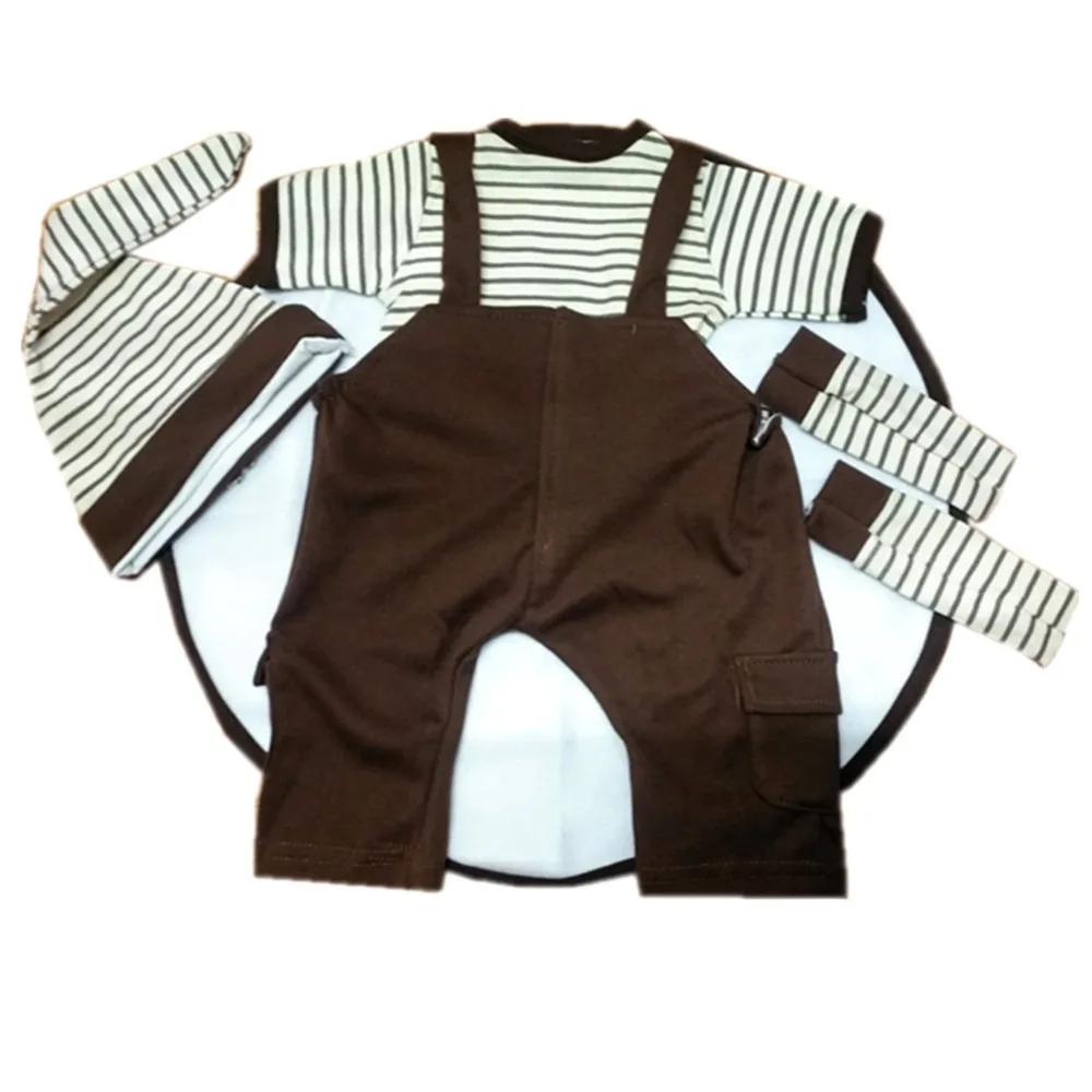 Одежда для куклы-младенца костюм 22-23 дюймов Reborn куклы Малыши-мальчики полный