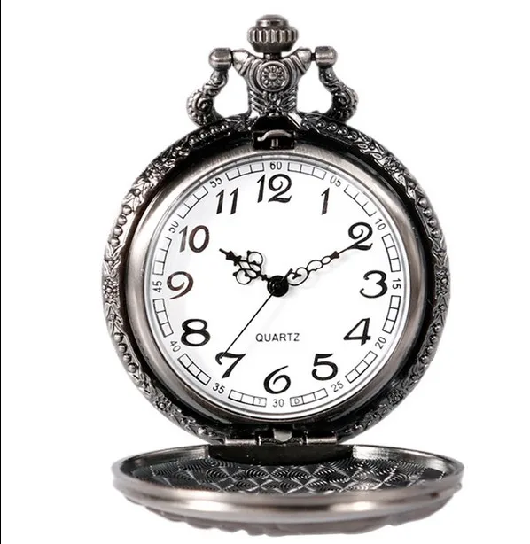 Часы мужские/женские кварцевые с эмблемой семьи звезд и волка|pocket watch|quartz pocket
