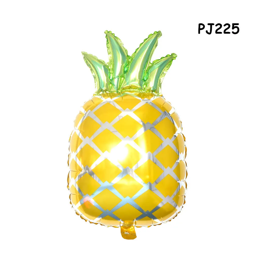 1pc pineapple Гавайские вечерние украшения Фламинго гирлянды воздушные шары для Луау вечерние пляжные летние тропические предметы для украшения дня рождения - Цвет: 1pc pineapple