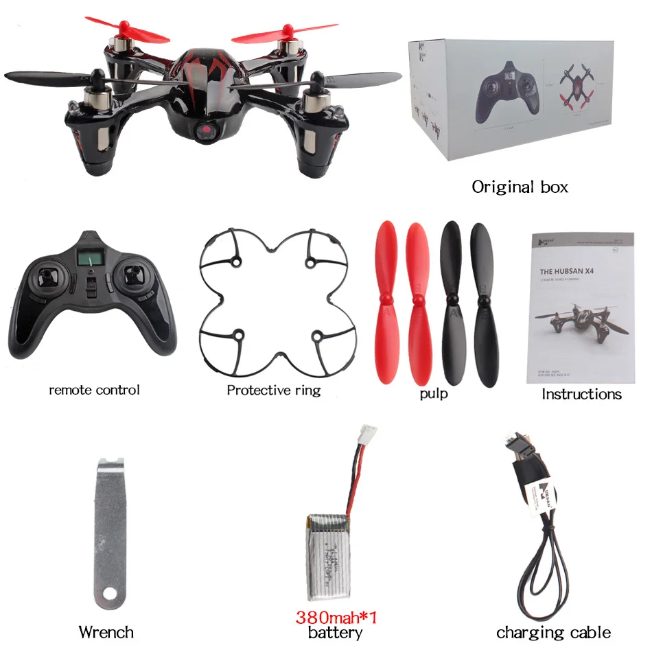 Cymark Hubsan H107C x4 беспилотный летательный аппарат четыре камеры с HD камерой