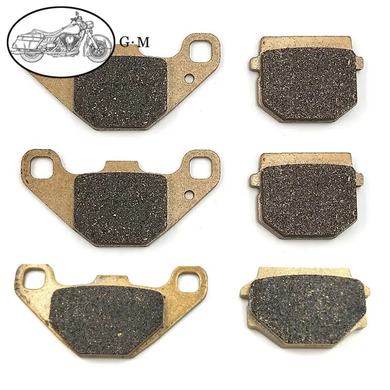 Передние/задние тормозные колодки для мотоцикла YAMAHA ATV YFM300 GB/GD гризли 2012-2013
