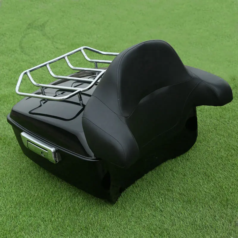 Мотоциклетная багажная спинка King Pack для Harley Tour Pak Touring Road Glide Street скользящий Electra 2014