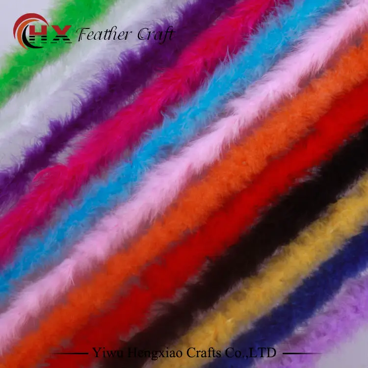 Искусственное украшение пушистое перо чандель боа марабу|chandelle feather boa|feather boamarabou