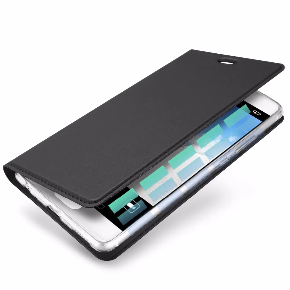 Кожаный чехол DUX DUCIS для Huawei P10 Plus роскошный книжка с подставкой и отделением карт