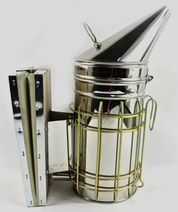 Новый 4 &quotx 10&quot Пасека Оборудование Bee Hive Курению Хранитель Сейф СС Fogger Тепловой