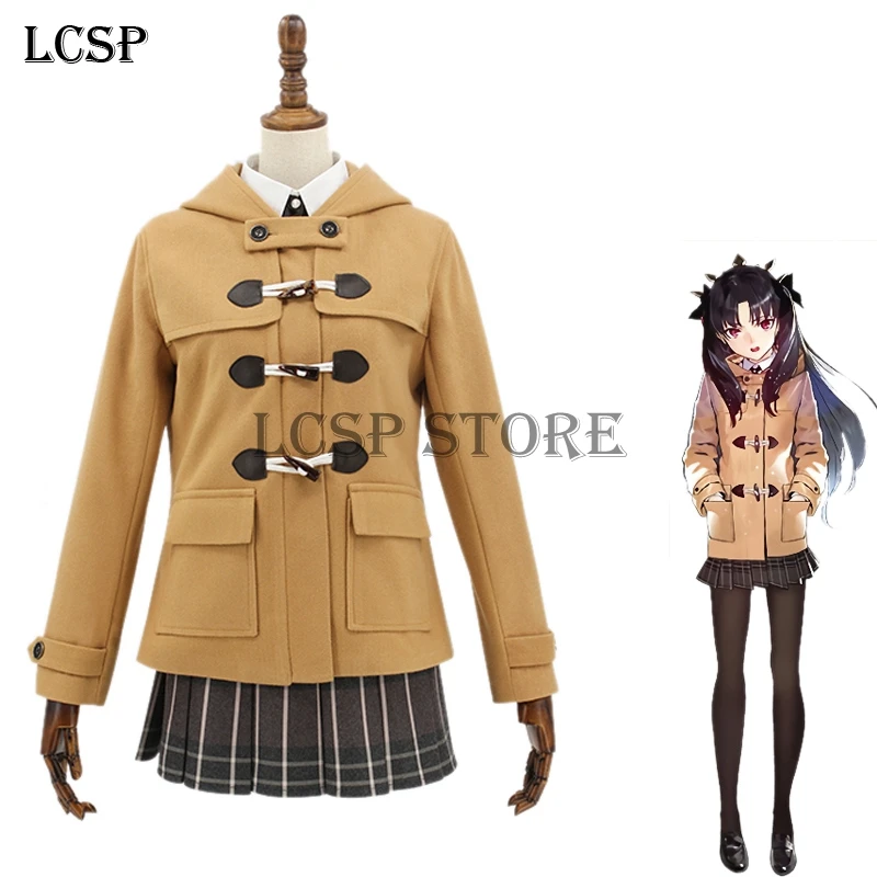 LCSP Fate/Grand Order Rider Ishtar Tohsaka Rin костюм для косплея японская аниме зимняя Униформа