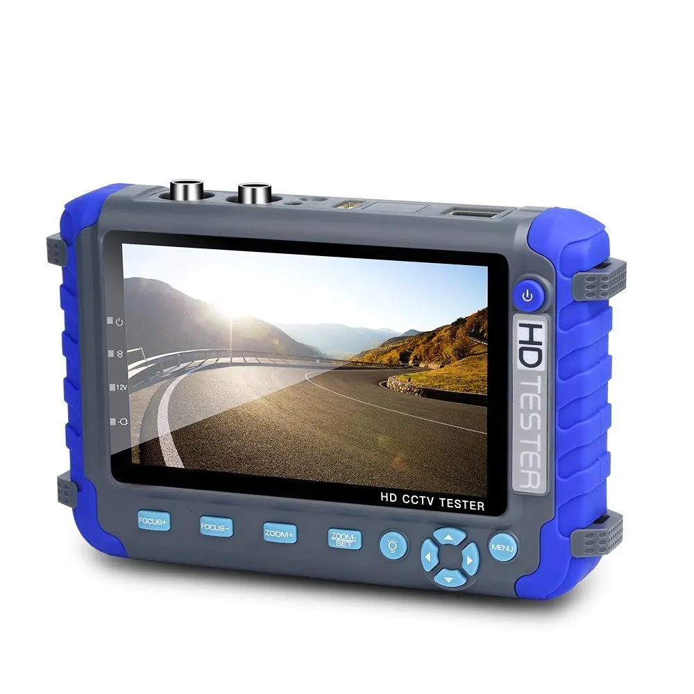 5дюймовый тестер системы скрытого видеонаблюдения IV8C 5-дюймовый LCD cctv 5MP AHD TVI 4MP CVI |