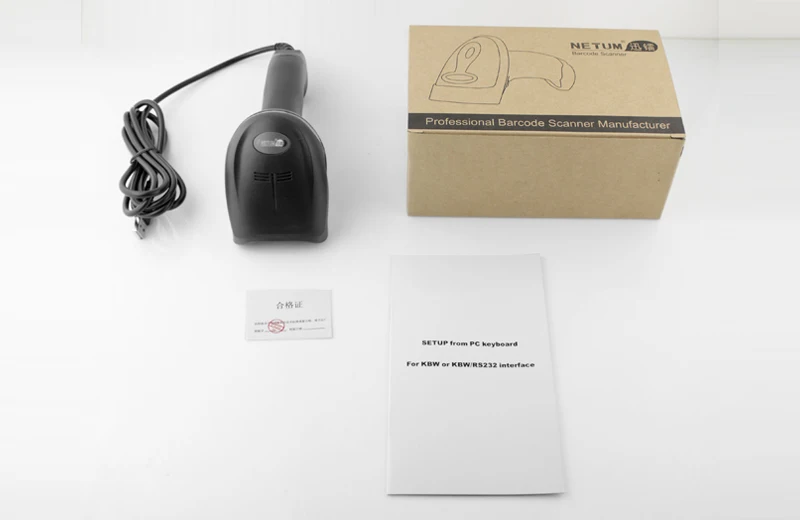 NT-2012 ручной сканер штрих-кода чтения USB проводной 1D штрих-код сканирования для pos Системы