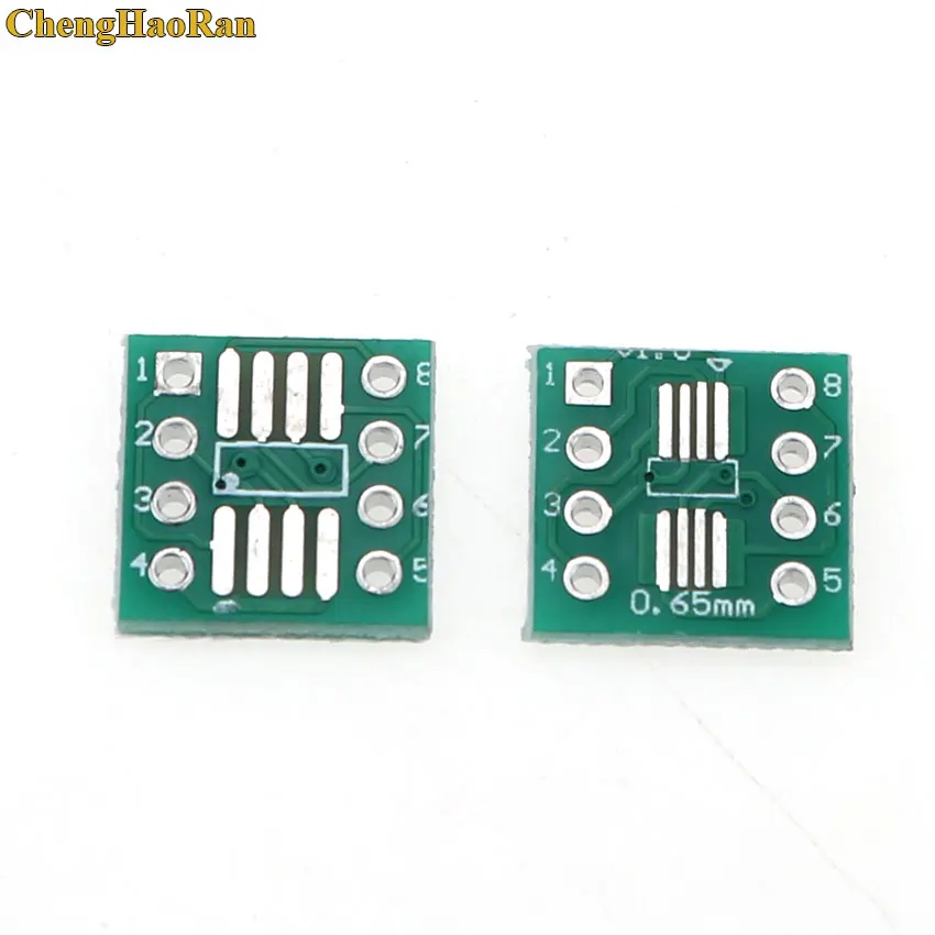 ChengHaoRan 5 шт. TSSOP8 SSOP8 SOP8 К DIP8 переводная плата DIP Pin шаг адаптер фотометрическая