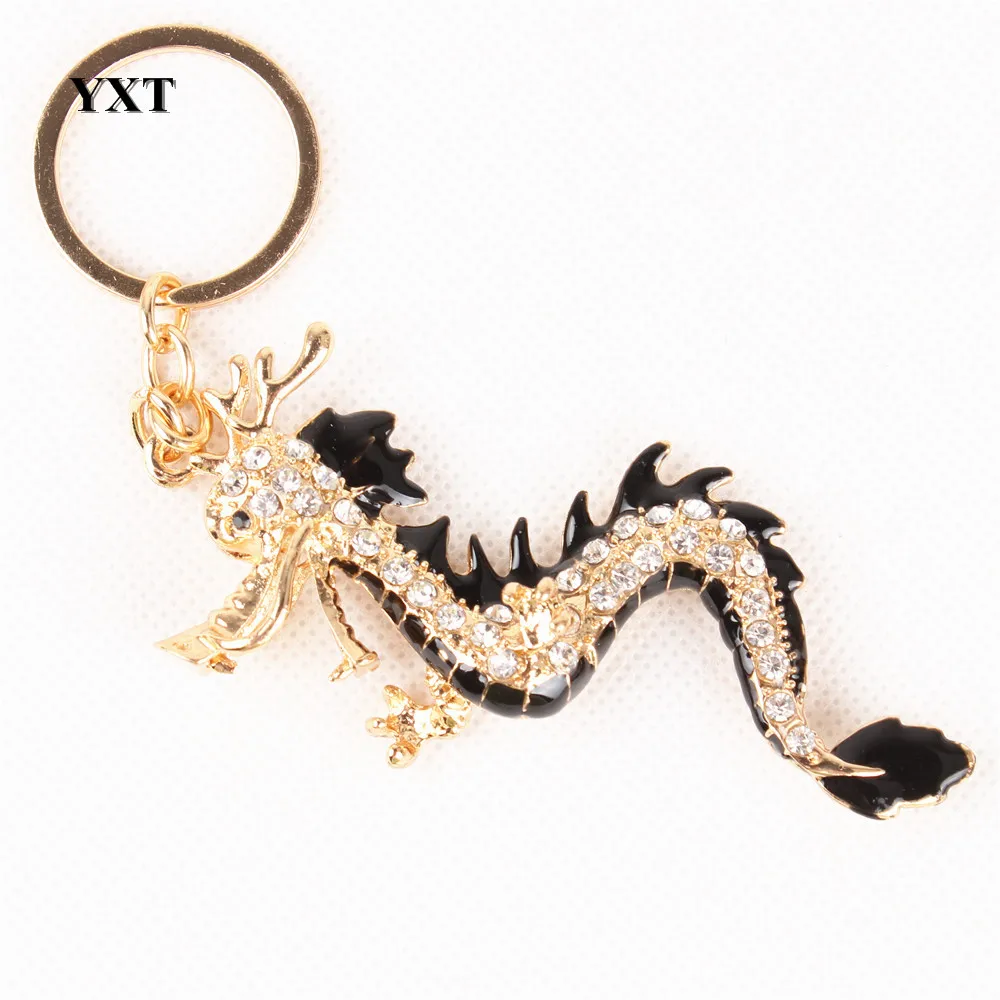 10 шт. длинный дракон в китайском стиле милые с украшением виде кристаллов Шарм