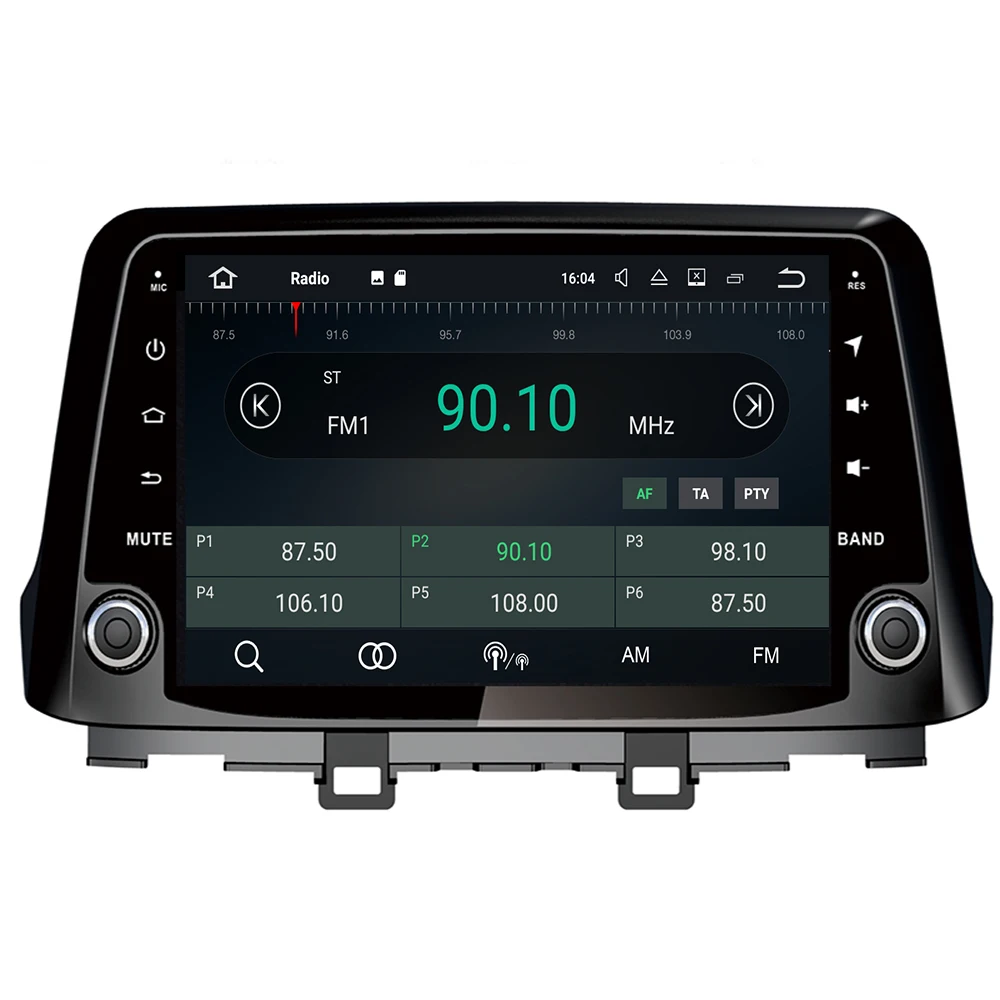 Android 10 Восьмиядерный PX5/PX3 подходит для Hyundai KONA 2017-2019 автомобильный DVD-плеер