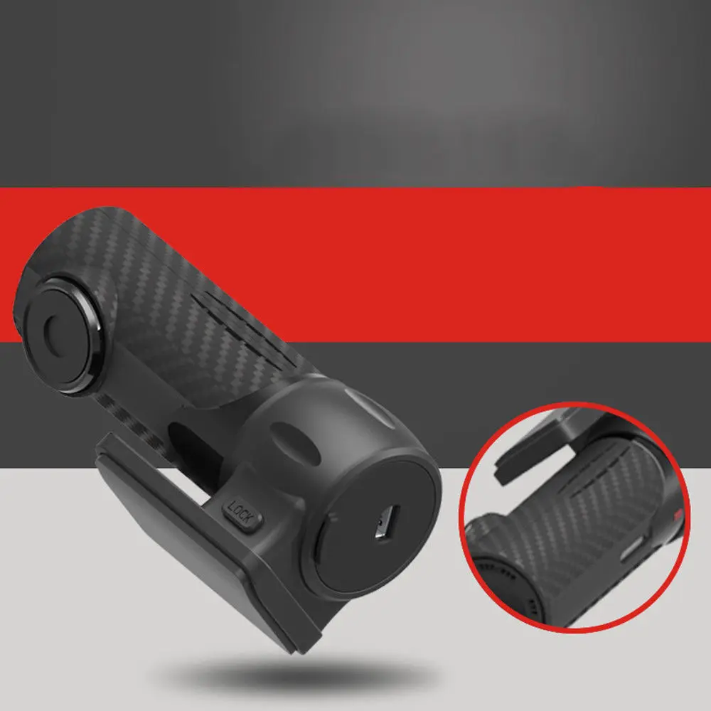 Мини видеорегистратор Автомобильный переносной рекордер 360 градусов панорамный