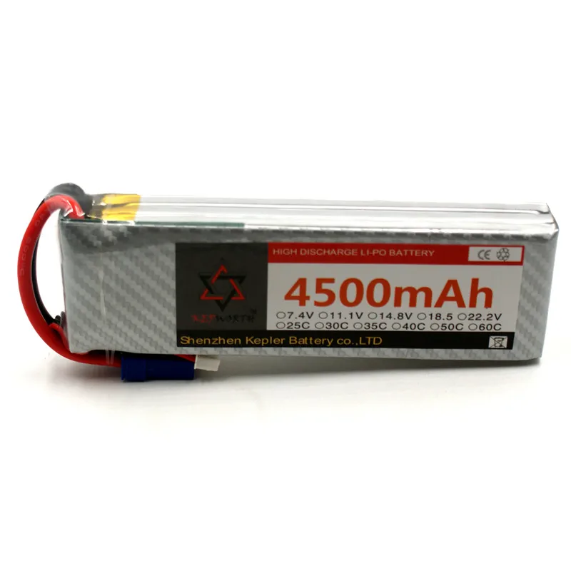 

3s 11.1v 4500mAh Lipo Battery RC Car Plane Boat Lithium Ion Polymer Battery For Truck Tank Drone Helicopter