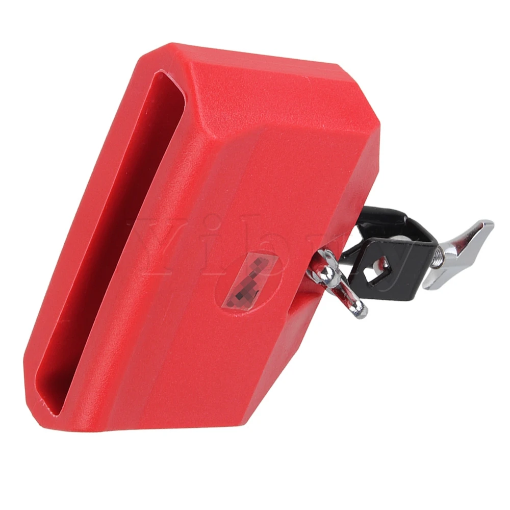 

Yibuy Red Eco-friendly Plastic Percussion Instruments Block Latin Drum Kit