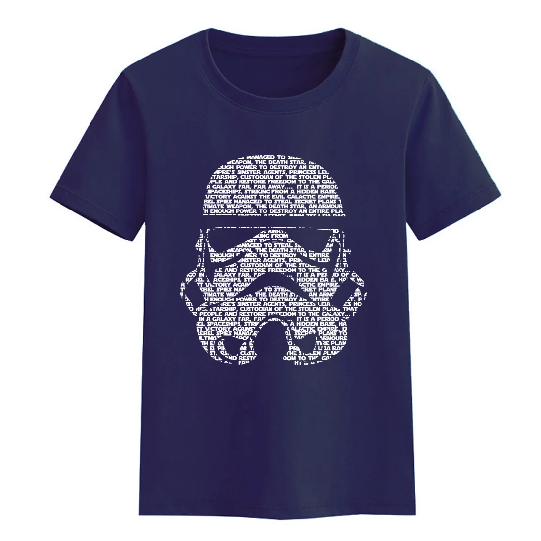 Новинка 2017 летняя брендовая одежда Дарт Вейдер узор для малышей футболки Мода