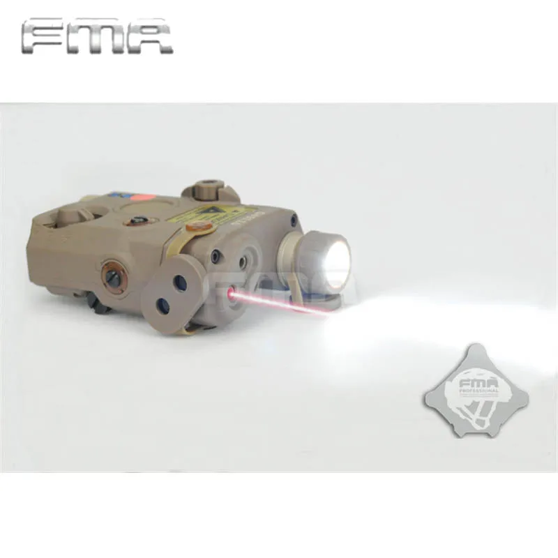FMA PEQ15 LA5 Обновление версии Батарея чехол LED белый свет + красный в горошек лазерный