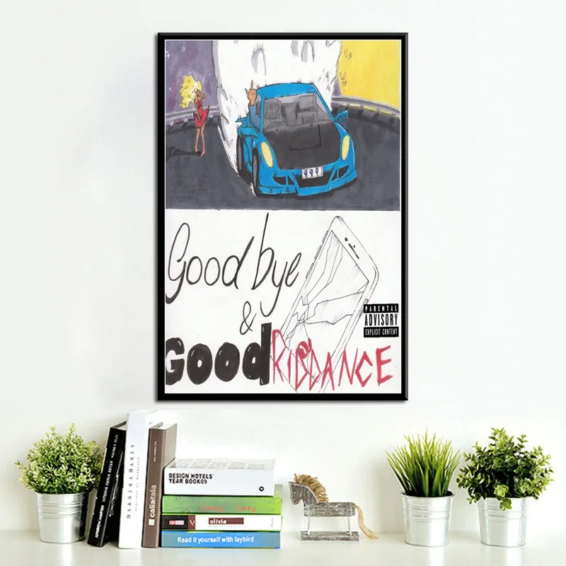 P705 Juice Wrld Death Racing for Love горячий альбом рэп хип хоп музыка звезда Искусство Живопись