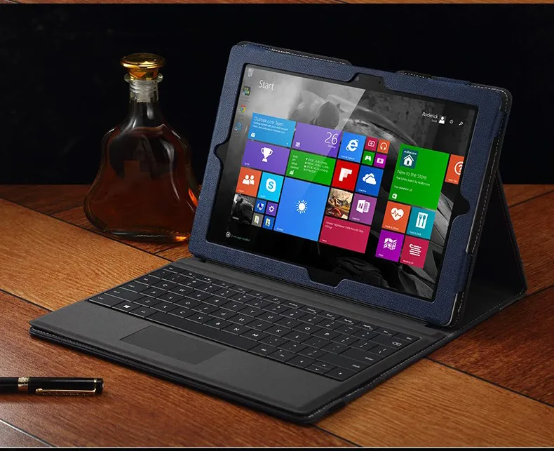 Модный кожаный чехол для планшета Microsoft Surface Pro 7/6 12 3 дюйма с клавиатурой и