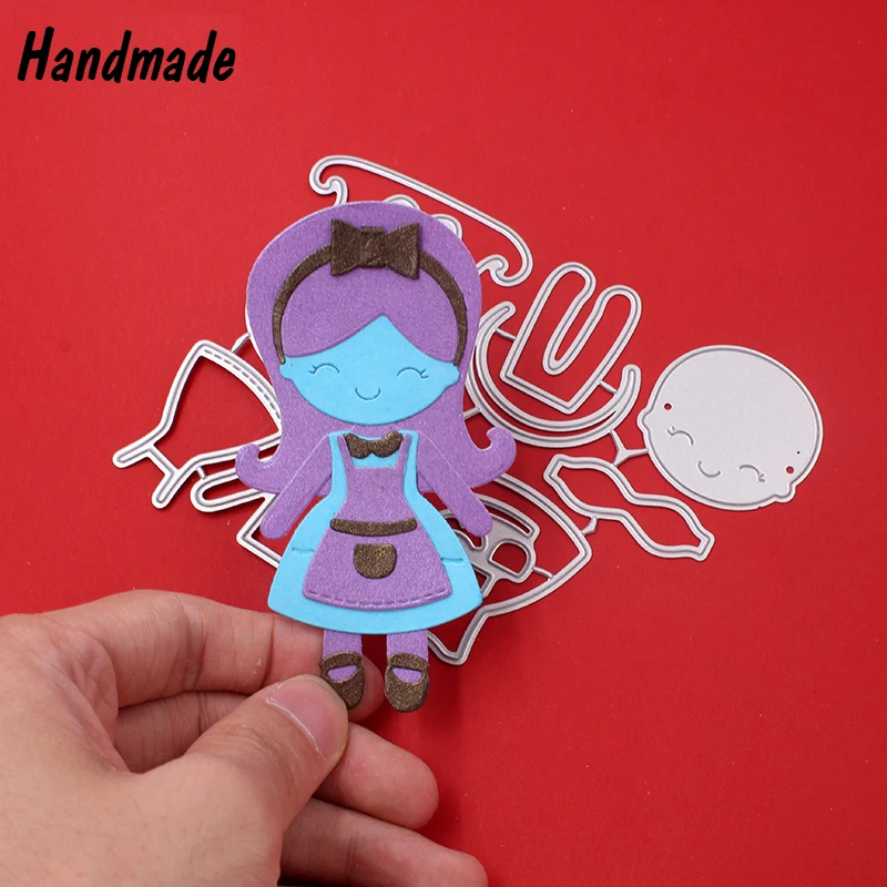 Металл для маленьких девочек детство Скрапбукинг пресс формы ремесло