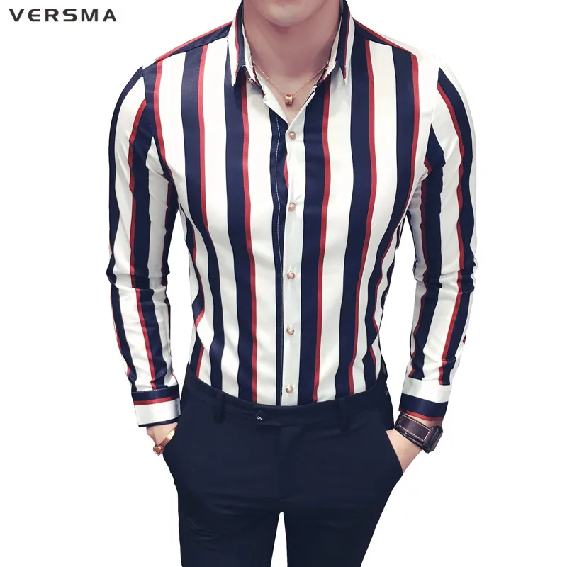 VERSMA 2018 в Корейском стиле Повседневная обтягивающая модель винтажном с длинным