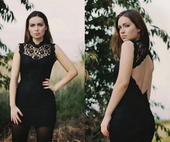 Сексуальная спинки свободного покроя платье европейский американский мода