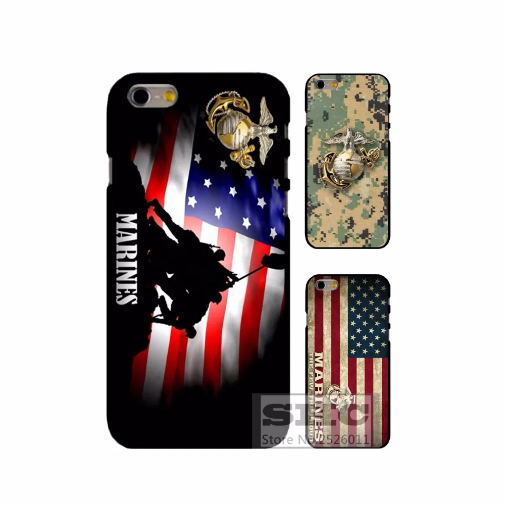 Usmc Морской Пехоты Камуфляж Обложка Case Для Huawei P6 P7 P8 P9 G9 Lite Honor 3 4 7 4X 4C V8 Sony Ericsson Z2 Z3 Z4