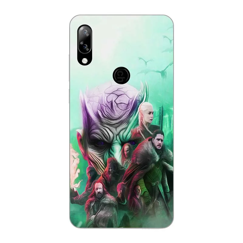 A291 Модный мягкий чехол для телефона s Для Doogee N10/Y7 5,8", Чехол с рисунком Розы и Волка, силиконовый чехол для задней панели телефона, Fundas Para - Цвет: A291