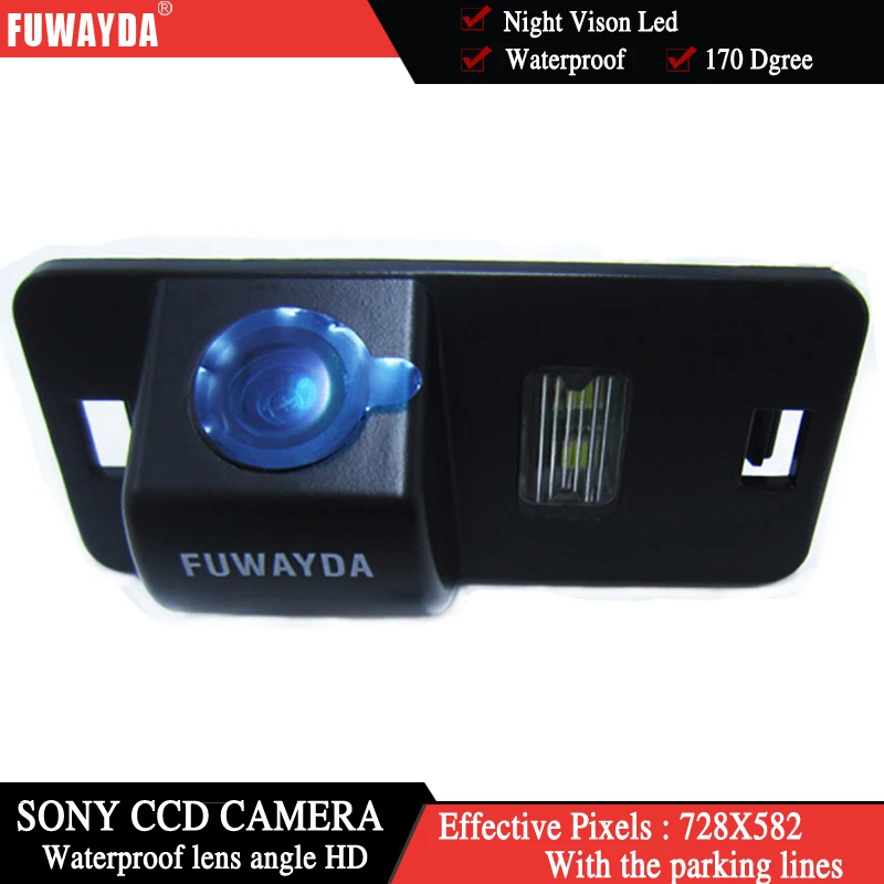 FUWAYDA Беспроводная для SONY CCD Автомобильная камера заднего вида с направляющей BMW E39