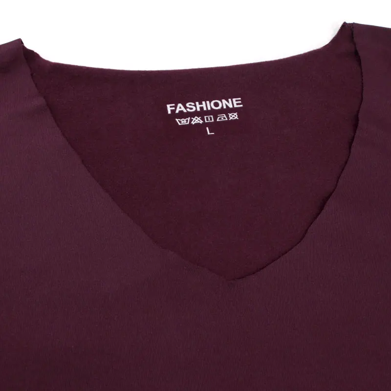 Бесшовное мужское термобелье с v-образным вырезом тонкие флисовые кальсоны для