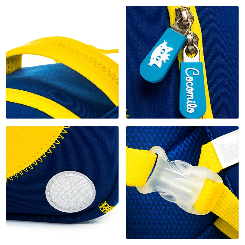 Cocomilo Cute Bear Model Animal Design Toddler School Bag for Kids Kindergarten Cartoon Backpack Preschool 2-5 Years Little Boy