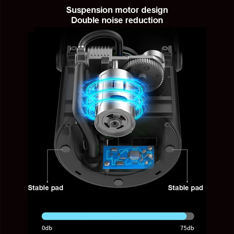 YANTU цифровой 150PSI Мини Портативный 12 в воздушный компрессор насос для накачивания