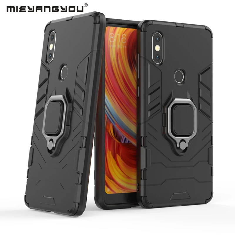 Модный чехол для Xiaomi Mix 2 S мягкий силиконовый из поликарбоната с магнитным