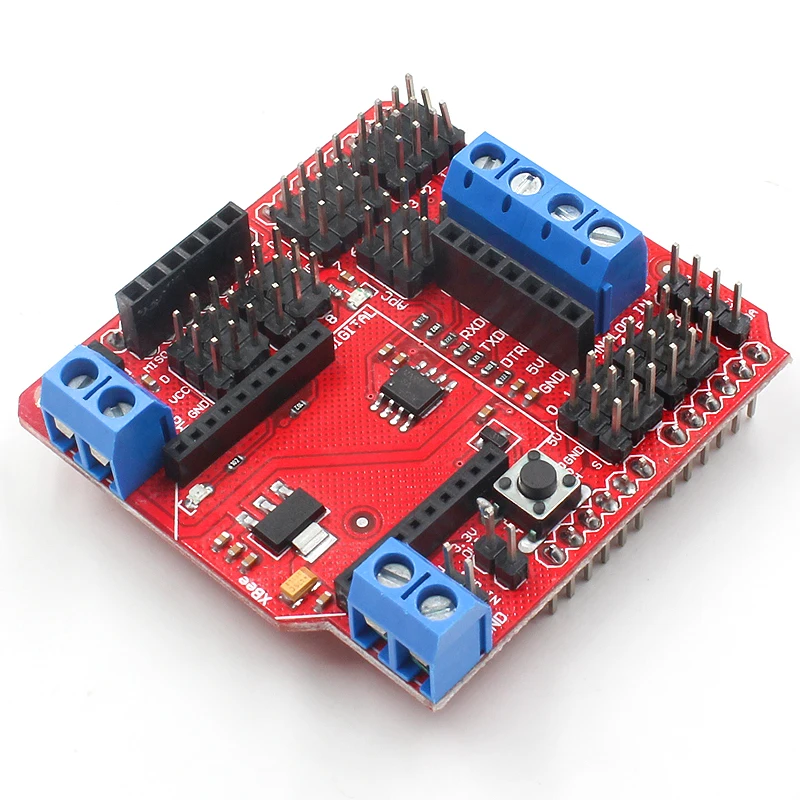 Стандартный расширительный щит ввода/вывода V5 Xbee сенсорный экран RS485 Funduino Модуль