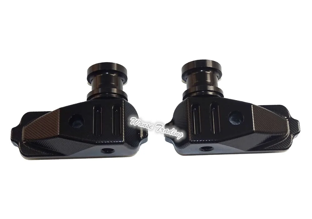 Waase Алюминиевый Поворотный кронштейн с ЧПУ слайдер адаптеры крепления для HONDA CB500F