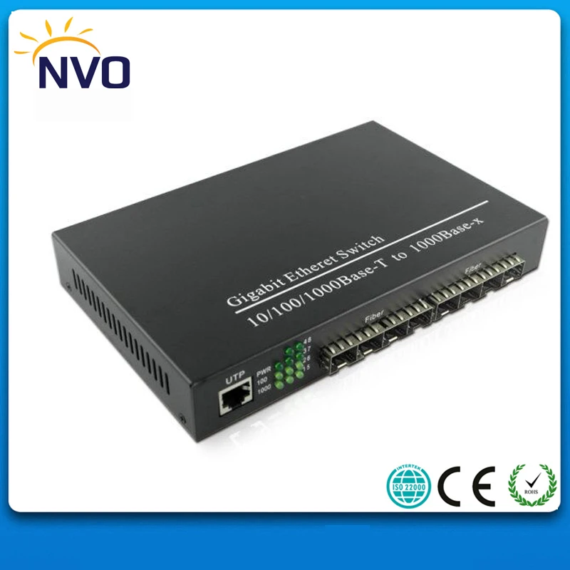 1000 м 1RJ45 + 8SFP евро зарядка внешний источник питания неуправляемый мульти SFP