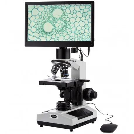 

AmScope 40X-2000X 720P HDMI Screen Compound Microscope B390-HD102-S11B