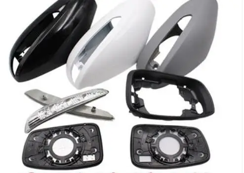 Зеркало заднего вида боковое зеркало светильник стеклянный каркас детали