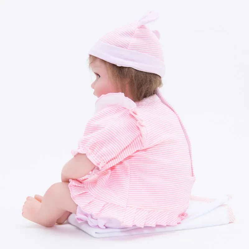 LEOOFU 45 см ткани тела подарок на новый год для малышей милый BeBe возрождается тело