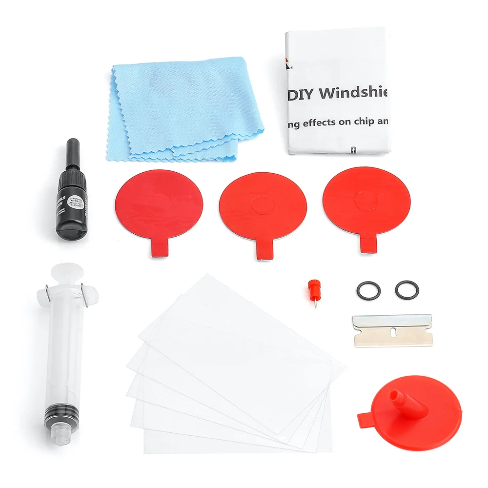 Ремонтный комплект для ремонта лобового стекла автомобиля набор треснувшего