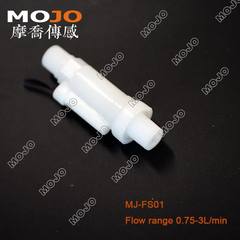 

2020 MJ-FS01 10pcs/lot G1/4" Plastic Shell Liquid Water Flow Sensor Switch