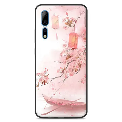 A17 Чехол для zte Axon 10 pro, мягкий силиконовый чехол для телефона с цветком, TPU, защитный чехол для zte Axon10 pro A2020Pro - Цвет: A17